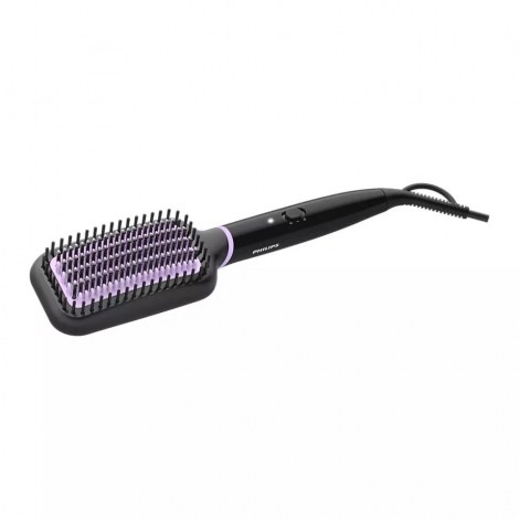 Philips | StyleCare Essential Heated straightening brush | BHH880/00 | Warranty 24 month(s) | Ceramic heating system | Display | - 2